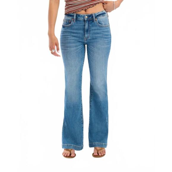 DAZE Denim - NEW DAZE the heart breaker mid rise flare jean in text me